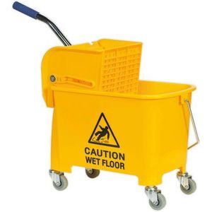 20L DELUXE MOP WRINGER BUCKET WITH BUCKET SIDE PRESS -   COMMERCIAL/JANITOR CLEANING BUCKET