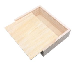 Premium wooden storage box in 15×20cm and 20×30cm sizes