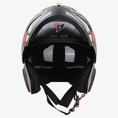 STEELBIRD SBA-7 BIRDIE MATT BLACK/GREY C/V (M)