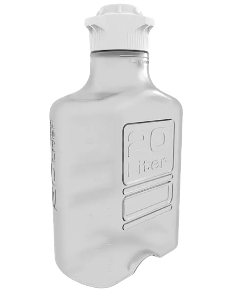 EZclear 20 L PC Space Saving Carboy 120 mm VersaCap 1/EA