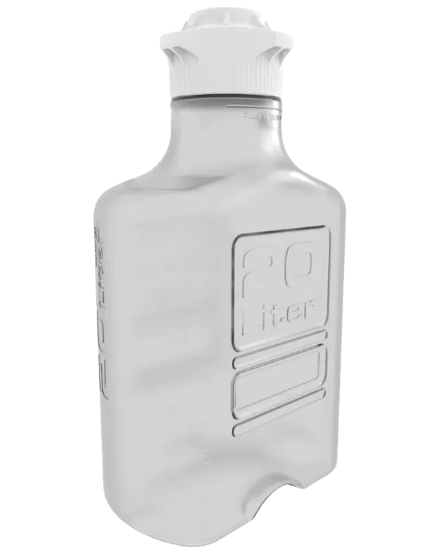 EZclear 20 L PC Space Saving Carboy 120 mm VersaCap 1/EA