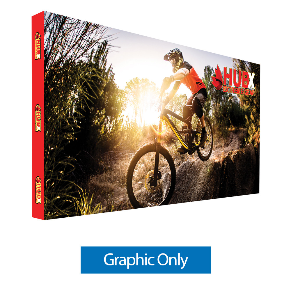 20ft x 10ft Pop Up Backdrop w/Endcaps Replacement Graphic