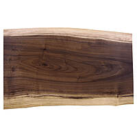 20" x 12" Live Edge Black Walnut Cutting and Charcuterie Board