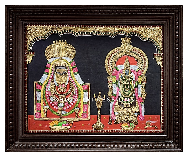 Annamalai Unnamalai Tanjore Painting