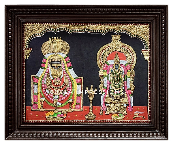 Annamalai Unnamalai Tanjore Painting