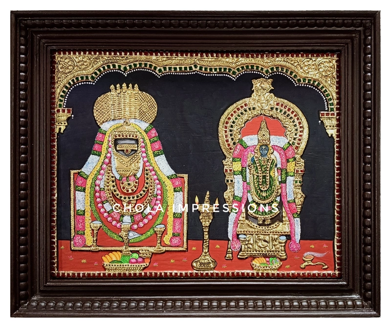 Annamalai Unnamalai Tanjore Painting