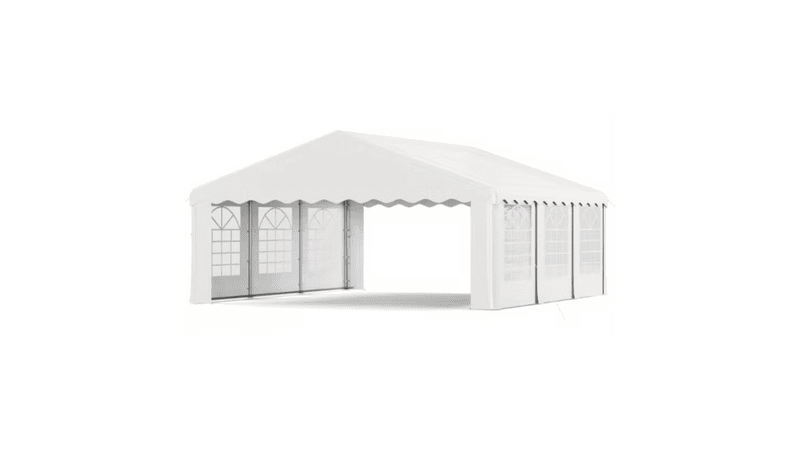 20’ x 20’ Party Tent Rental / Alquiler de tienda de fiesta