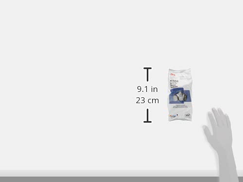 3M 5201 Medium Black Thermoplastic Elastomer Half Mask 5000 Series Disposable Air Purifying Respirator with 4 Point Harness