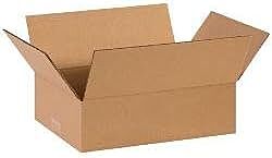 Partners Brand Corrugated Boxes 14in x 8in x 4in, Bundle of 25
