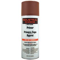 Rust-Oleum Industrial Choice 1600 Enamel Spray Primer, 12 oz, Flat Red (6-Pack)