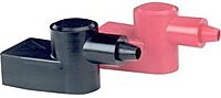 Blue Sea Systems 4005 Standard Cable Caps, Small Pair, Cable Size 4 AWG,2 AWG,1 AWG, 2 Pack