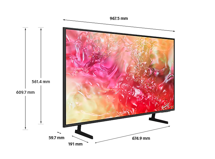 Samsung Smart TV UHD 4K 55" SERIE D, UN55DU7000PXPA