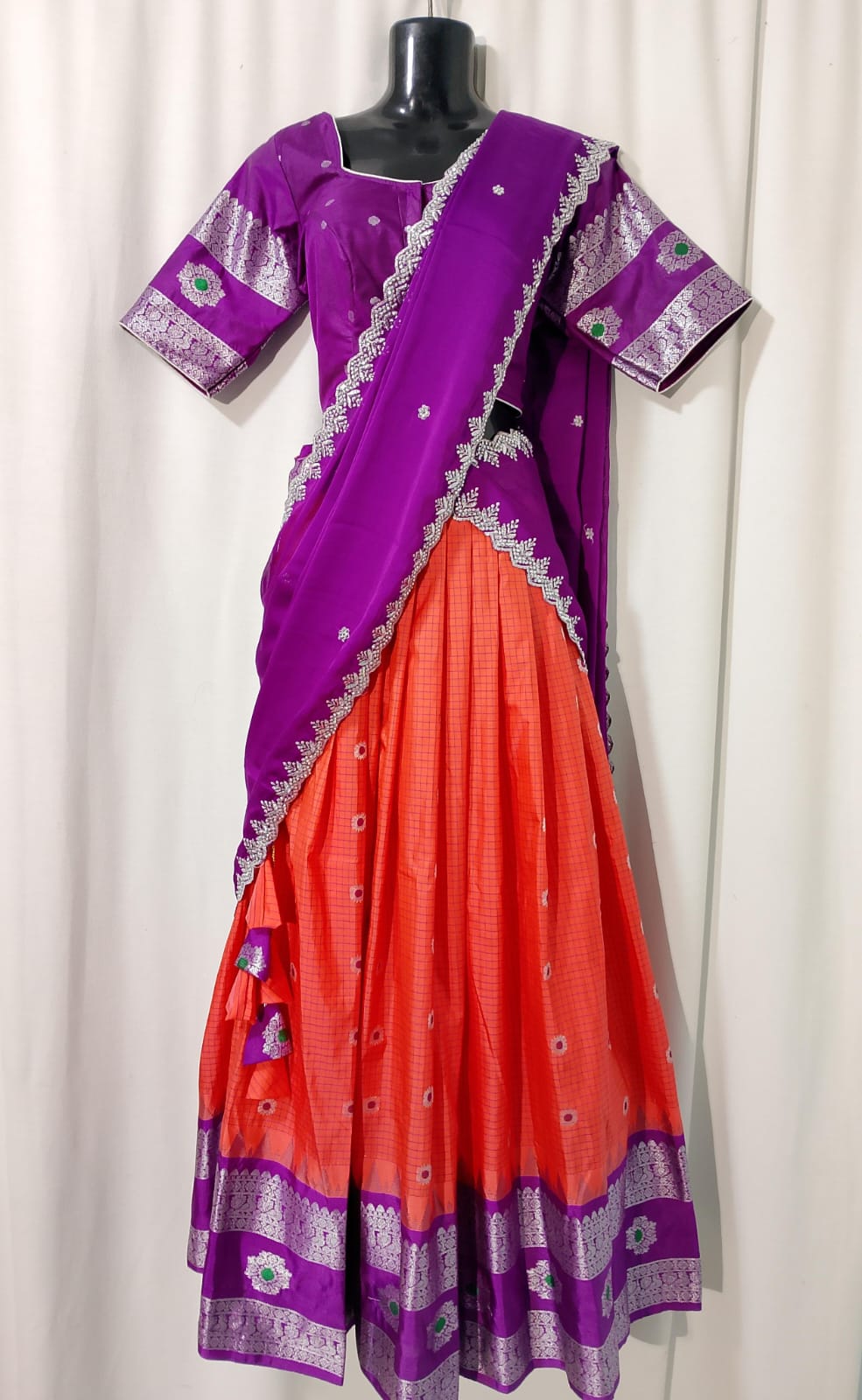 K058: Ready To Ship Beautiful Georgette Lehenga Set