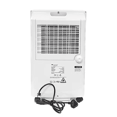 White Westinghouse Dehumidifier AWHD20L back view