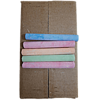 Multicolour Chalk Piece/Crayons Box