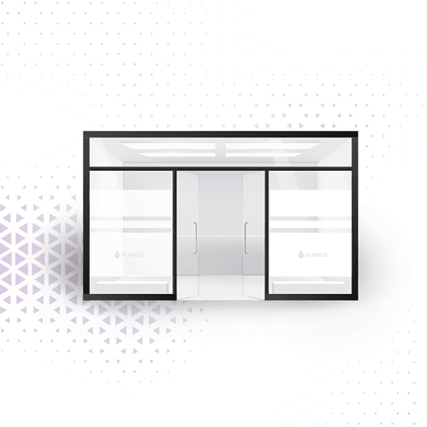 Sandblast recortado por m²