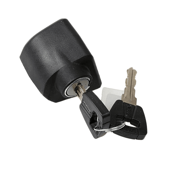 ABUS Bosch - Standard cylinder for frame-mounted batteries, Classic+, black