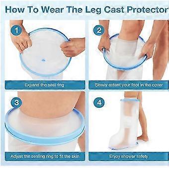 WATERPROOF CAST / BANDAGE PROTECTOR  TO PROTECT SURGERY SITES , WOUND & POP CAST