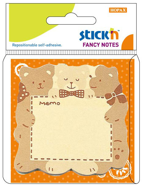 STICK'N FANCY NOTE BEARS MEMO 21029