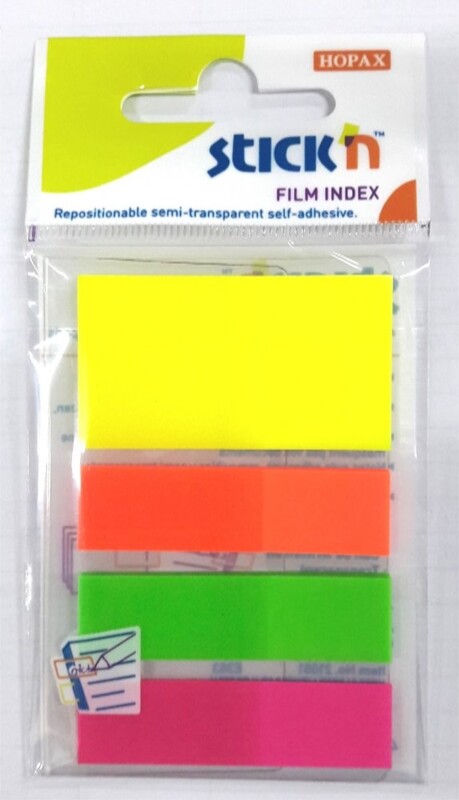 STICK'N NEON FILM INDEX NOTES #21051
