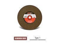 8X1X1-1/4(Telescopic Bushing for 1", 3/4", 5/8" & 1/2" Arbor) Brown Aluminum Oxide Bench/Pedestal Grinding Wheel (60-M)
