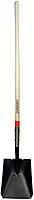 Razor-back Steel 9-1/2 in. W x 58.5 in. L Square Point Shovel Wood