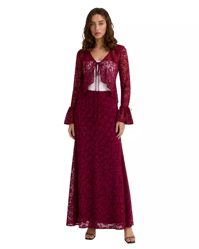 Lace Two-Piece Set