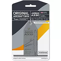 Aviationtag Airbus A330 - G-MLJL - Grey