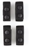 A-TAC Nylon 1-Inch Belt Keepers, 4-Pack - Aker Leather (C931-4PACK)
