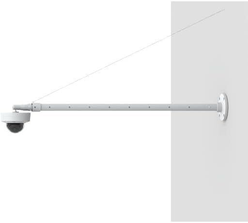 AXIS 01189-001 1.8 m T91B53 Telescopic Ceiling Mount Bracket for Surveillance Camera - Off White