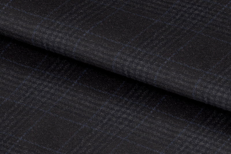 21371 CHOCOLATE BROWN WITH BLUE CHECK