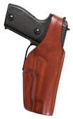 BIANCHI Model 19L Thumbsnap Suede-Lined Leather Belt Slide Holster