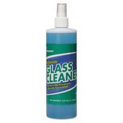 SKILCRAFT Quick-Drying Glass Cleaner Spray, 16 Oz Bottle, Case Of 12 (AbilityOne 7930-01-326-8110)