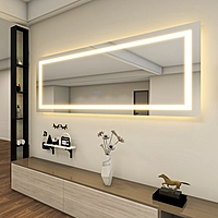 Wall mirror - LED bathroom mirror (32*84 INCH)