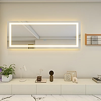Wall mirror - LED bathroom mirror (32*84 INCH)