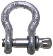 Anchor Shackle: Screw Pin, 4,000 lb Working Load Limit