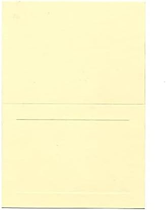 JAM PAPER Blank Fold-Over Cards 65-lb Smooth Cardstock 100/Pack