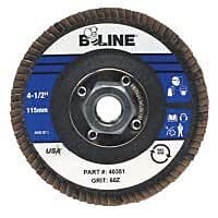 102-40373, ANCHOR PREMIUM 4-1/2" 7/8 40Z HD FLAP DISC
