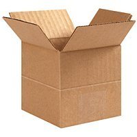 14 In. x 14 In. x 14 In. Multi-Depth Corrugated Carboard Boxes for Shipping, Moving, and Storage - 25/Count