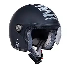 ROYAL ENFIELD BULLET CHOPPER HELMET BLACK XL