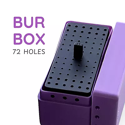 Bur Box -72 Holes