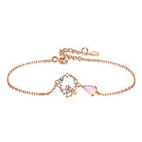 Pink Crystal Bracelet