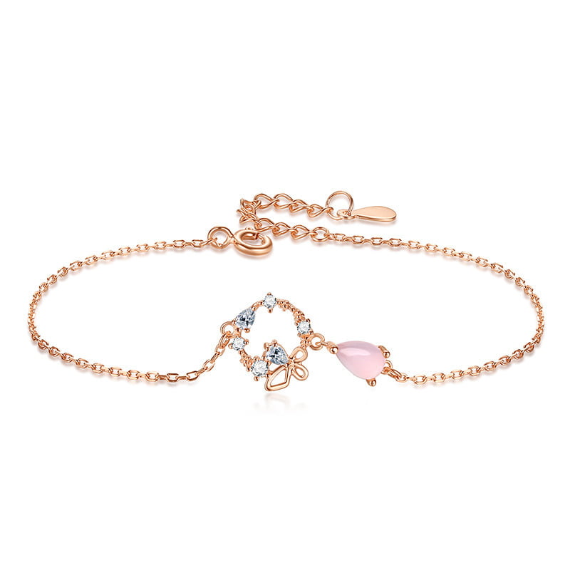Pink Crystal Bracelet