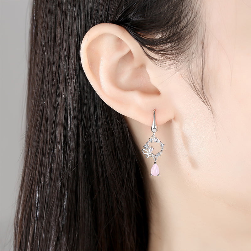 Pink Crystal Necklace