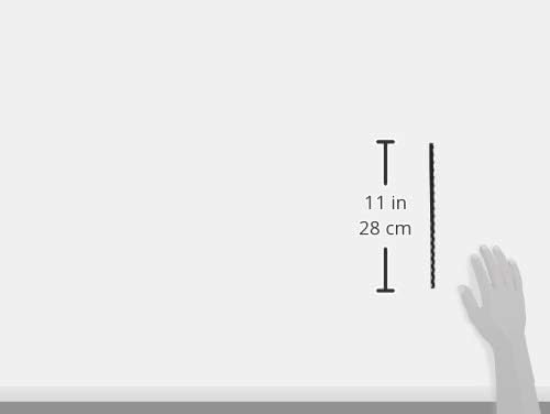 Fellowes 19-Ring Plastic Comb Binding, 0.3in x 10.8in x 0.3in, Black, Pack Of 25