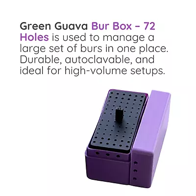 Bur Box -72 Holes