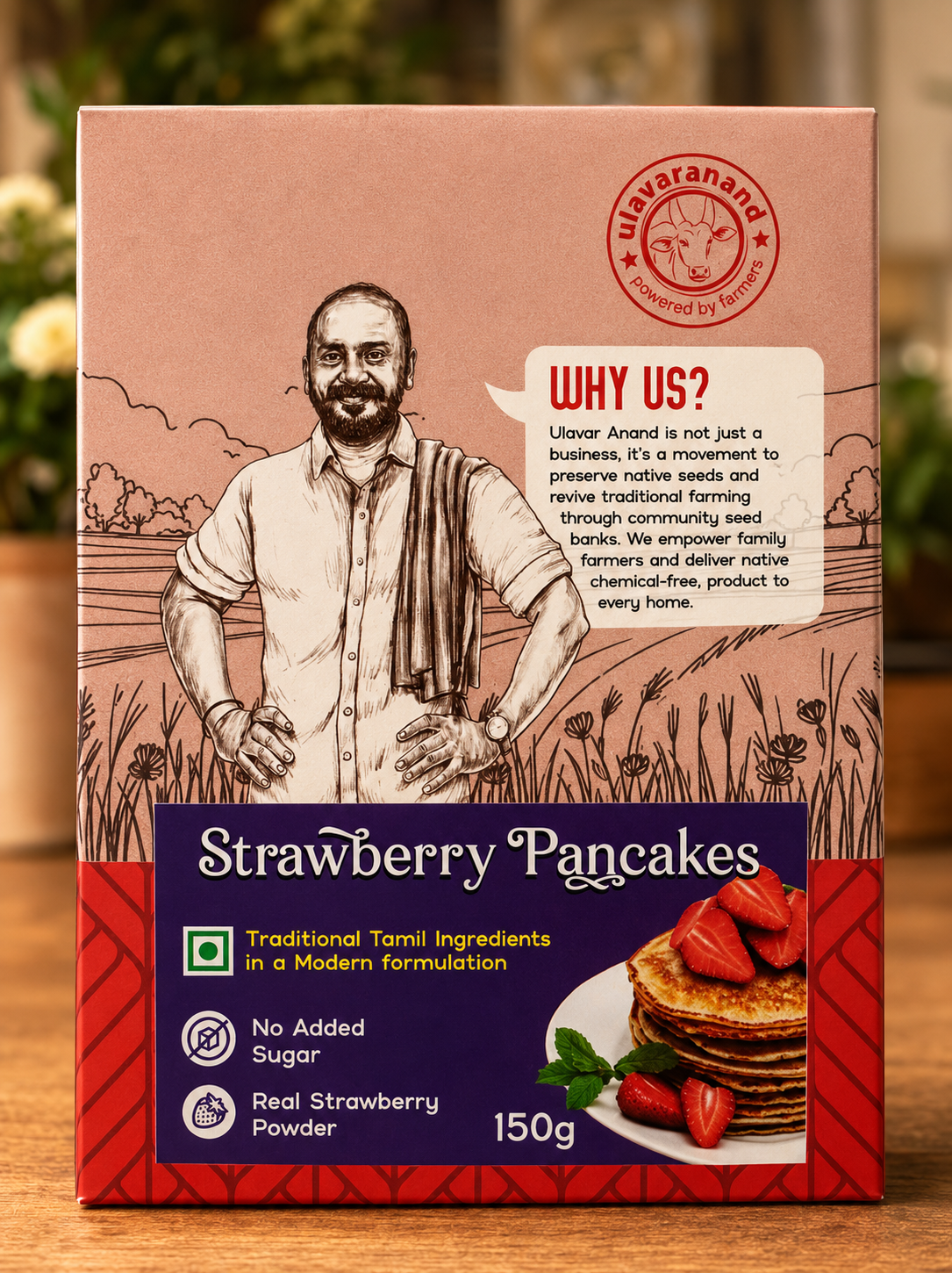 STRAWBERRY PANCAKE 150 G