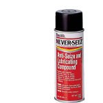 Never-Seez Regular Grade Anti-Seize 12.5 oz Aerosol Lubricant - Copper Graphite Compound for Nuts, Bolts, Pipe Fittings