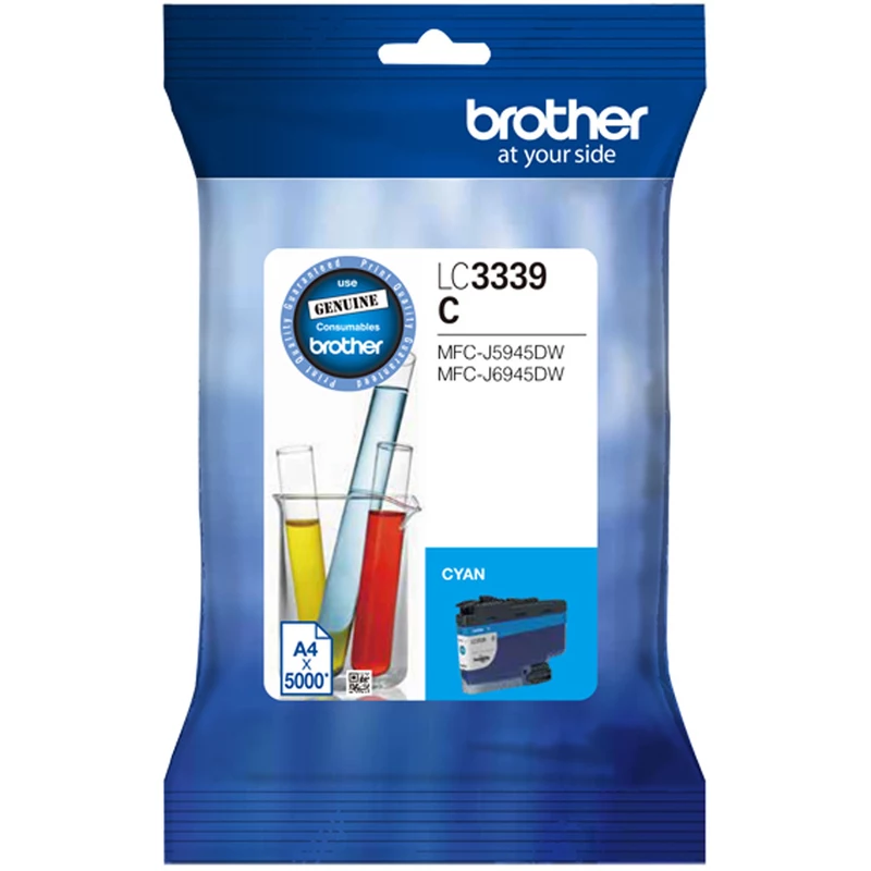 Brother LC-3339XLC Ink Cartridge High Yield Cyan