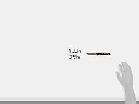 Gerber Gear EVO Mid Tanto Pocket Knife - 3.12" Partially Serrated Blade Folding Knife - EDC Gear and Equipment - Stainless Steel Serrated- 3.12 in. Blade